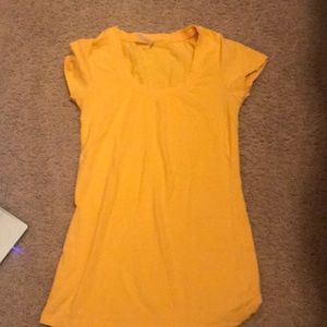 Mustard Yellow BLVD tee